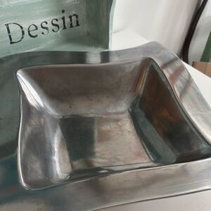Villeroy & Boch New Wave Silver Bowl Serving Dish